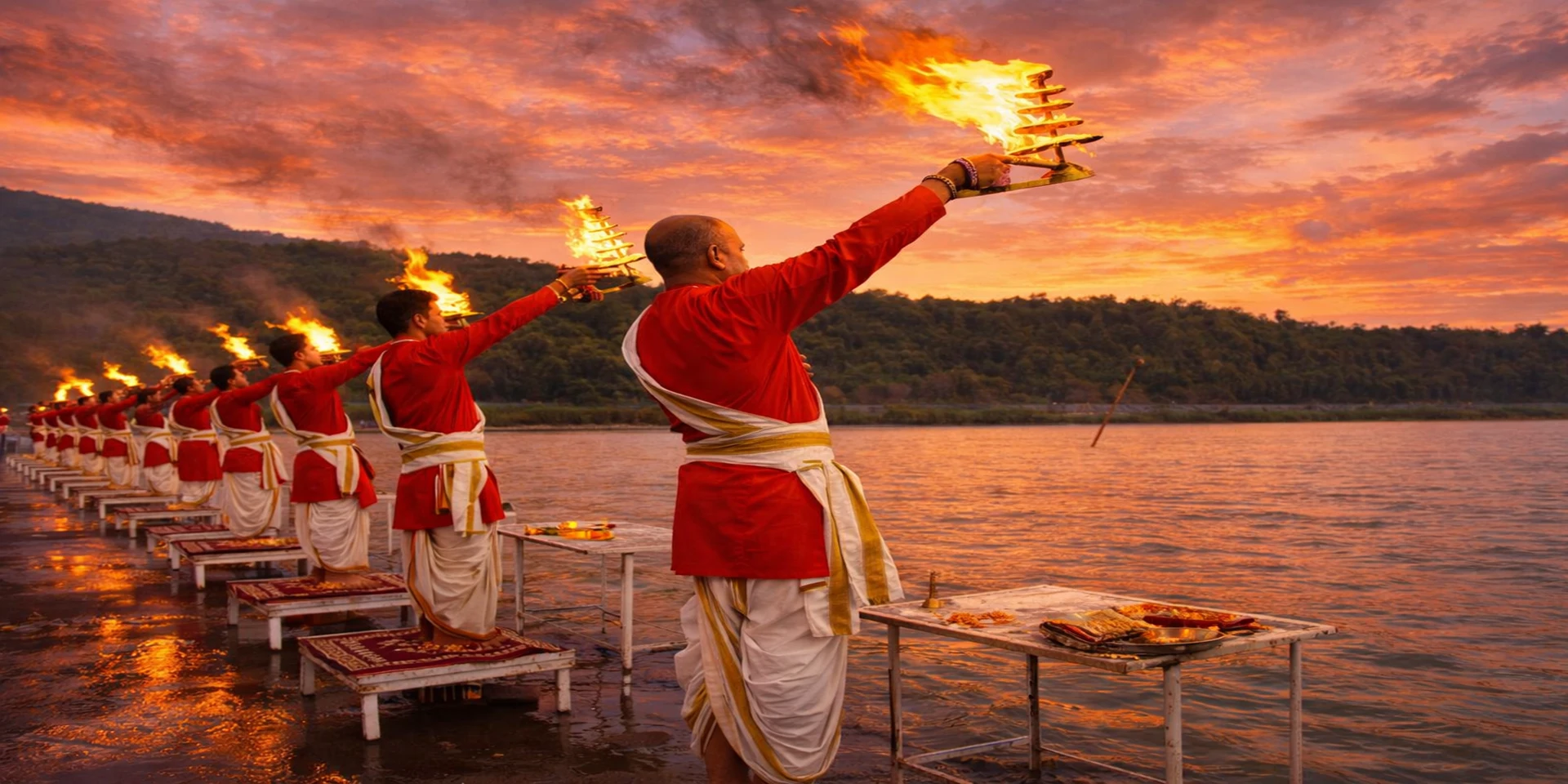 Triveni Ghat , Rishikesh